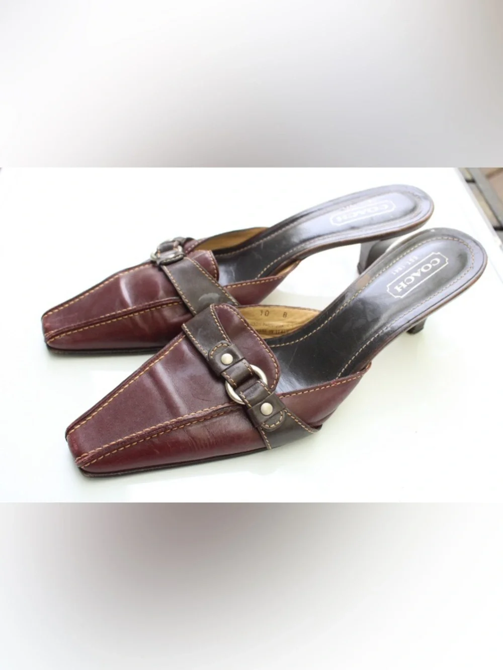 Vintage Coach Madison mules - Picture 10 of 11